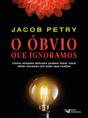cover image of O óbvio que ignoramos